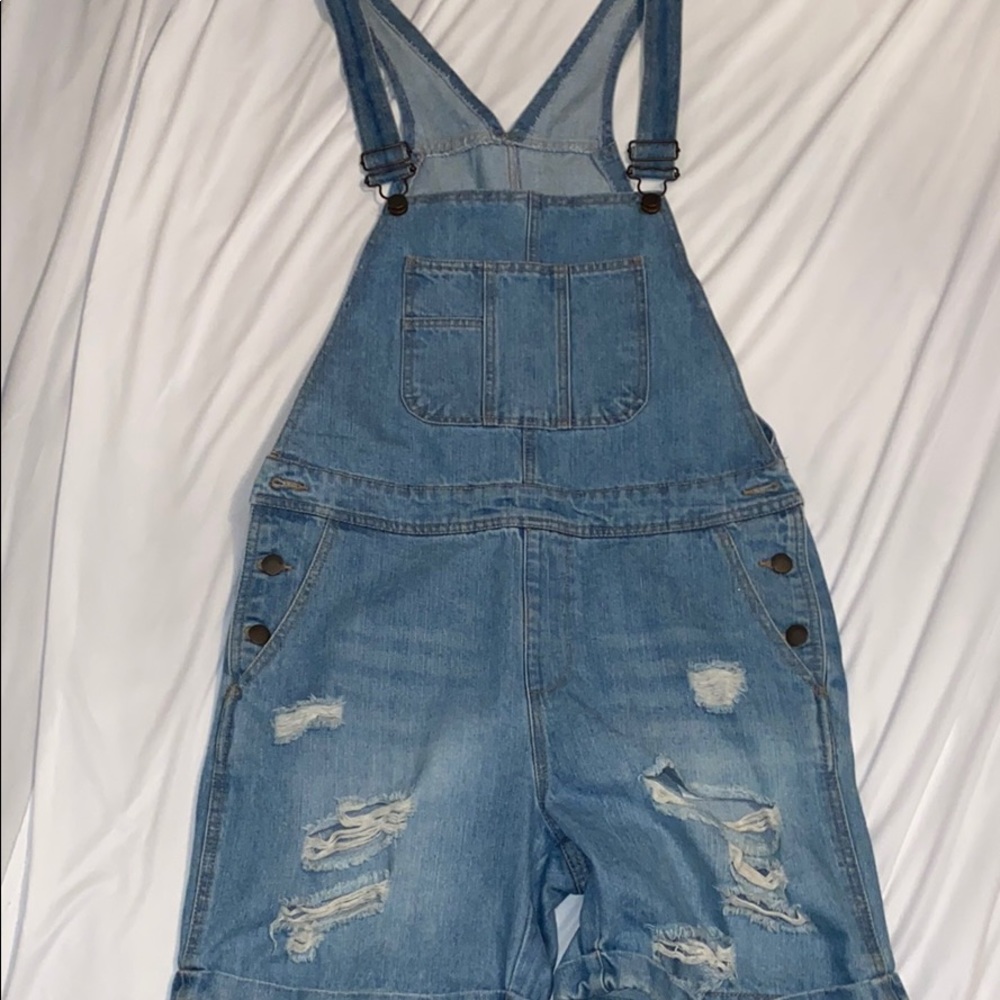 Denim Overalls